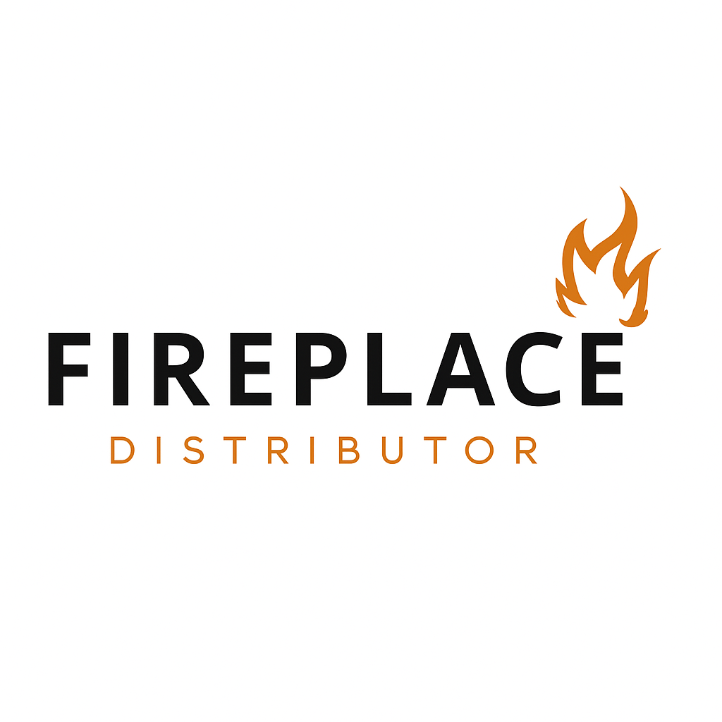 Fireplace Distributor Logo Design (1)